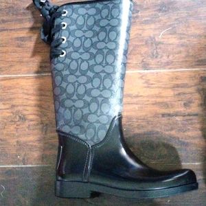 Coach rainboots